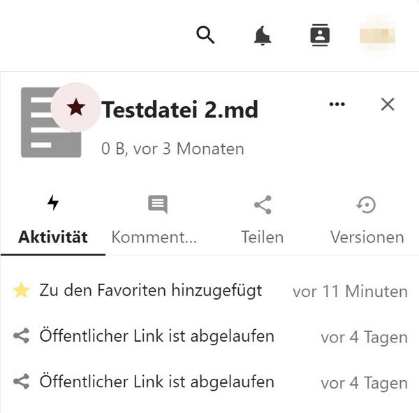 Details für Dateien