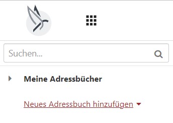 Neues Adressbuch hinzufügen